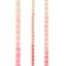 Pink Ombre Glass Round Beads by Bead Landing&#x2122;